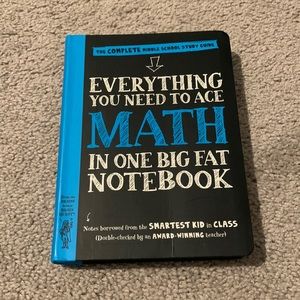Big fat notebook Educational maths book